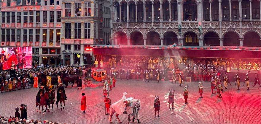 Événements culturels en Plein Air à la Grand-Place de Bruxelles